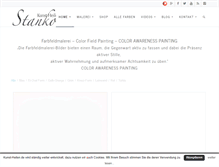 Tablet Screenshot of kunst-heilen.de